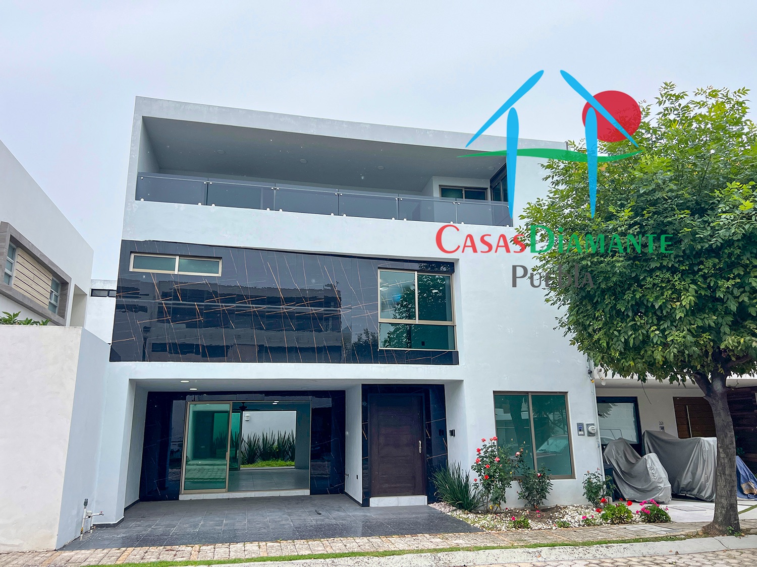 Parque Zacatecas Casa Cuarzo - Fachada 1 Parque Zacatecas Casa Cuarzo - Fachada 1